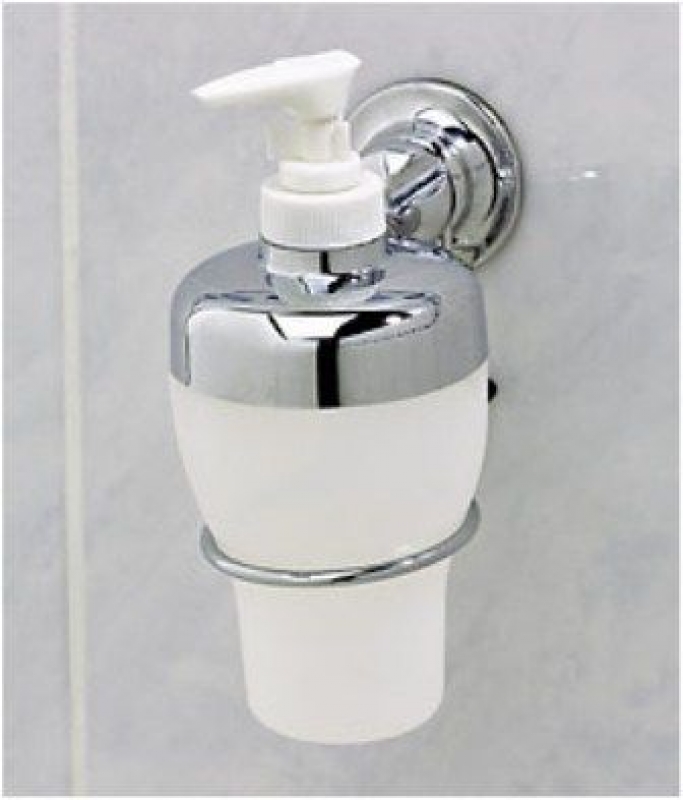 Dispenser portasapone liquido a ventosa Everloc