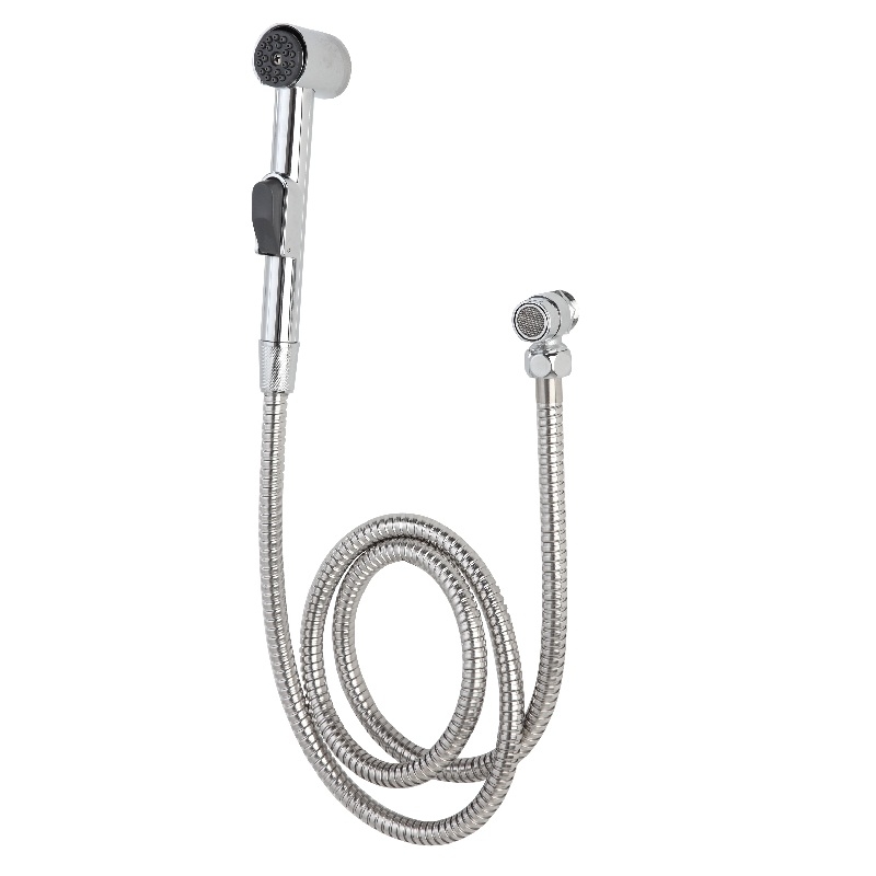 Set doccetta e laccio 150 cm cromo Feridras 017044