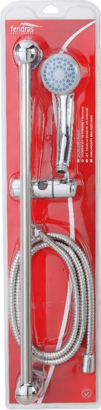 Saliscendi cromato con doccetta monofunzione Feridras 017080