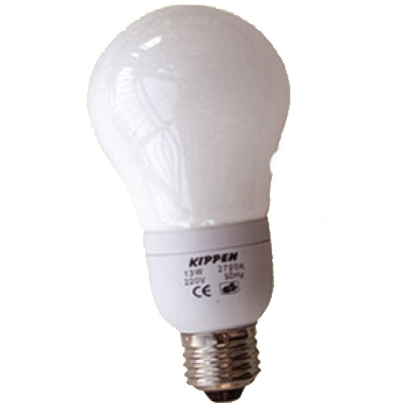 Lampada a risparmio energetico goccia 20 watt lf e27 Kippen