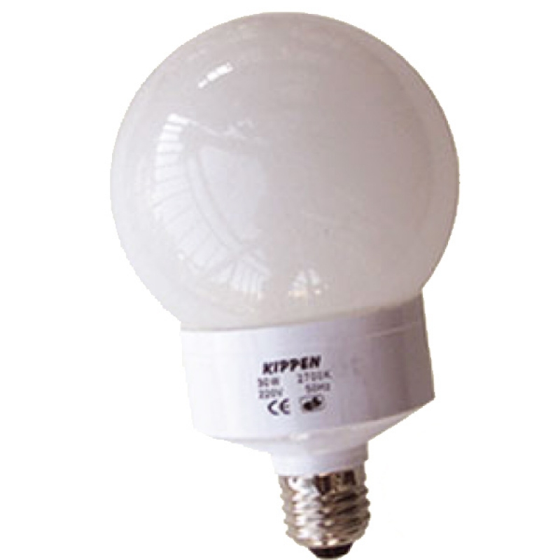 Lampada a risparmio energetico palla 20 watt lc e27 Kippen