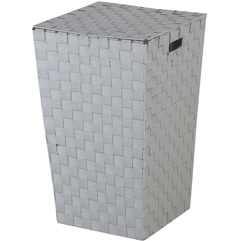 Portabiancheria in poliestere da 46 lt grigio Feridras 557010