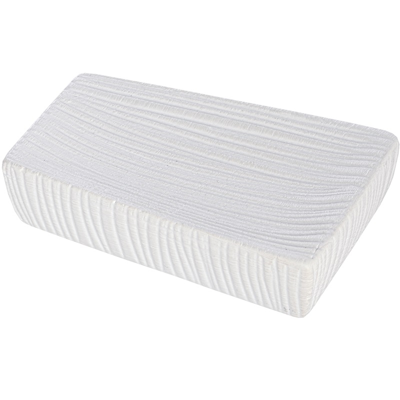 Portasapone in ceramica bianco linea kenya Feridras 628011