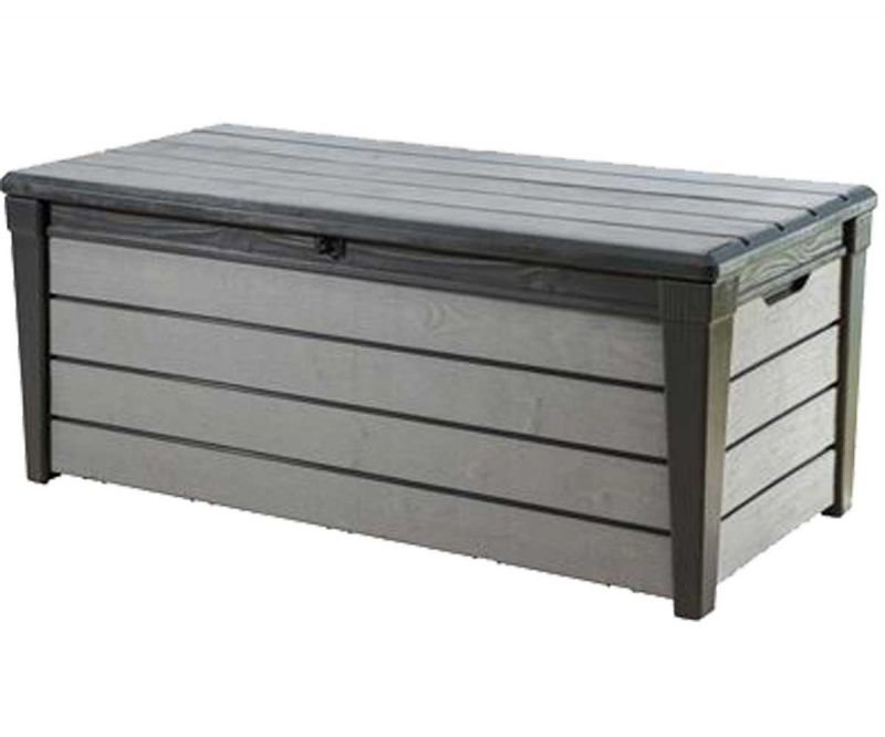 Baule in resina Brushwood effetto legno Keter