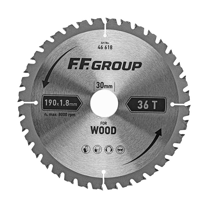 Disco Da Taglio Per Legno FF Group