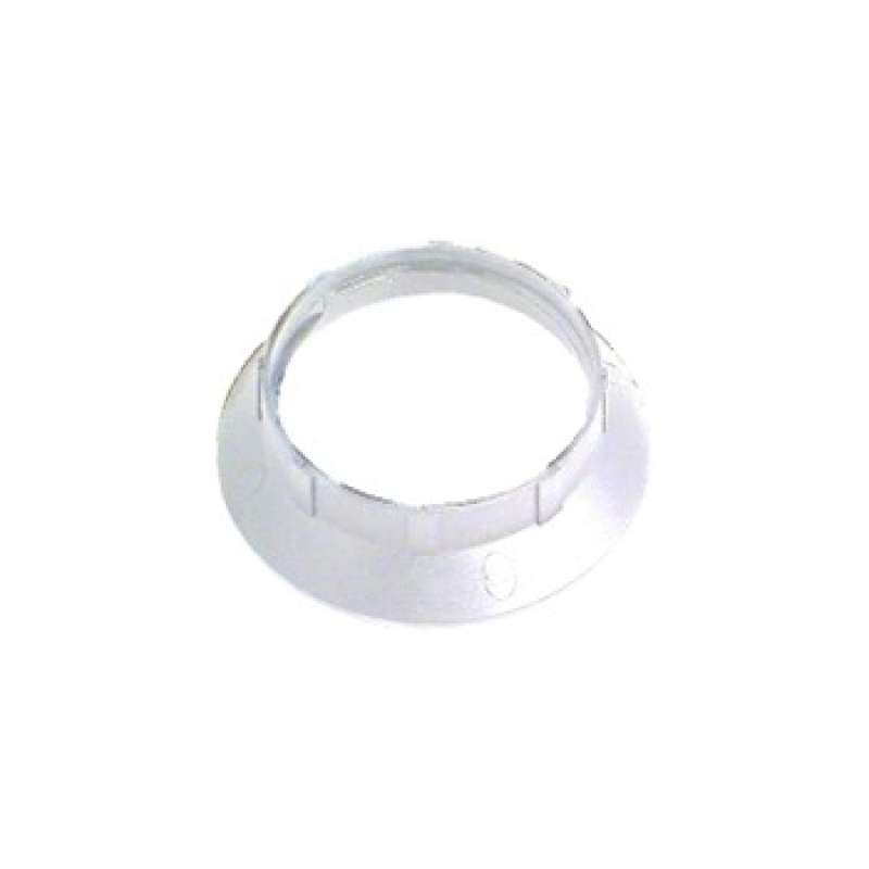 Ghiera per portalampada e 14 bianca