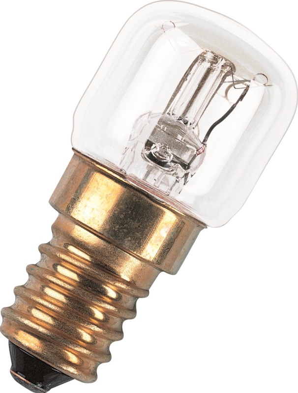 Lampadina per forni 300°C ad incandescenza E14 15W 2 pezzi Imperia