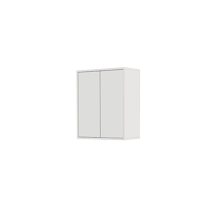 Pensile da bagno sospeso 60x72 cm bianco laccato con 2 ante Mondo 2.0 Feridras