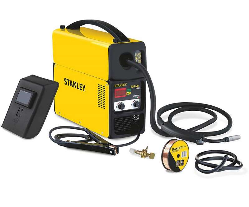 Saldatrice elettrica inverter a filo continuo 100A Top Mig 1400 Stanley