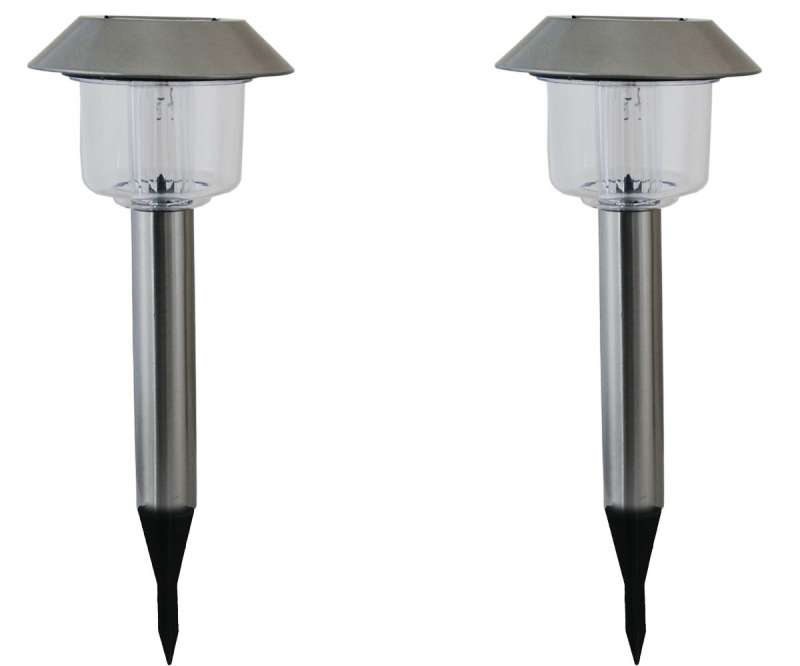 Set due lampade solari Vinco 20403