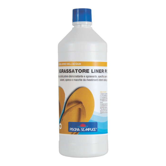 Sgrassatore disincrostante per piscine Liner Foam Lapi Chimici