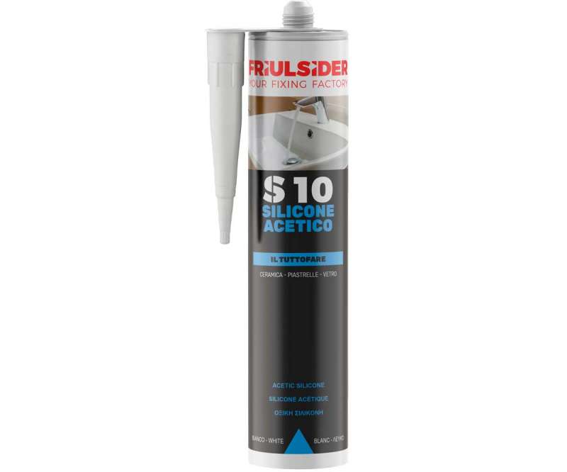 Silicone acetico in cartuccia 280ml Friulsider