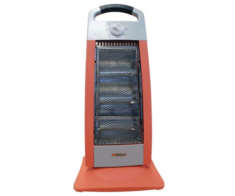 Stufa elettrica alogena 1200 Watt Vinco 70105