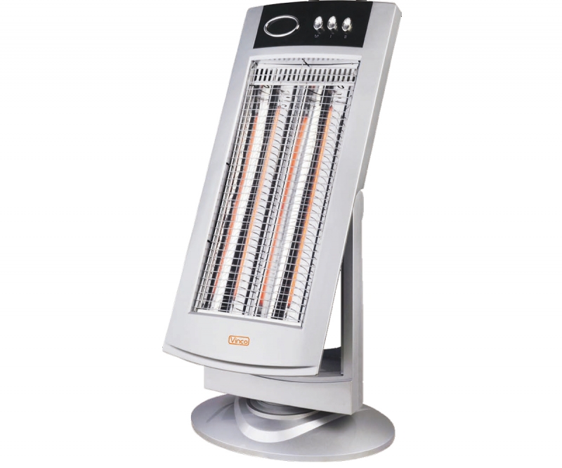 Stufa elettrica ad infrarossi basculante 900 watt Vinco 70181