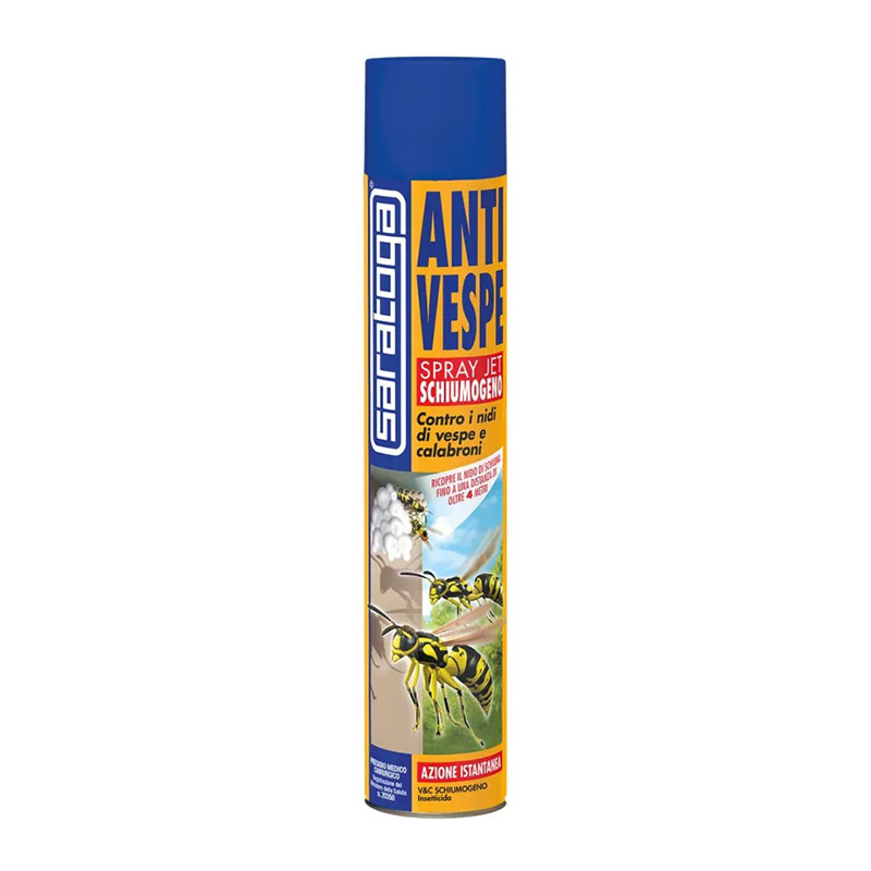 Antivespe spray schiumogeno Saratoga 750 ml