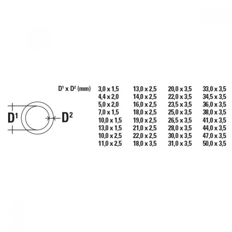 Assortimento o-ring 419 pz PRGOU419OR Ribimex