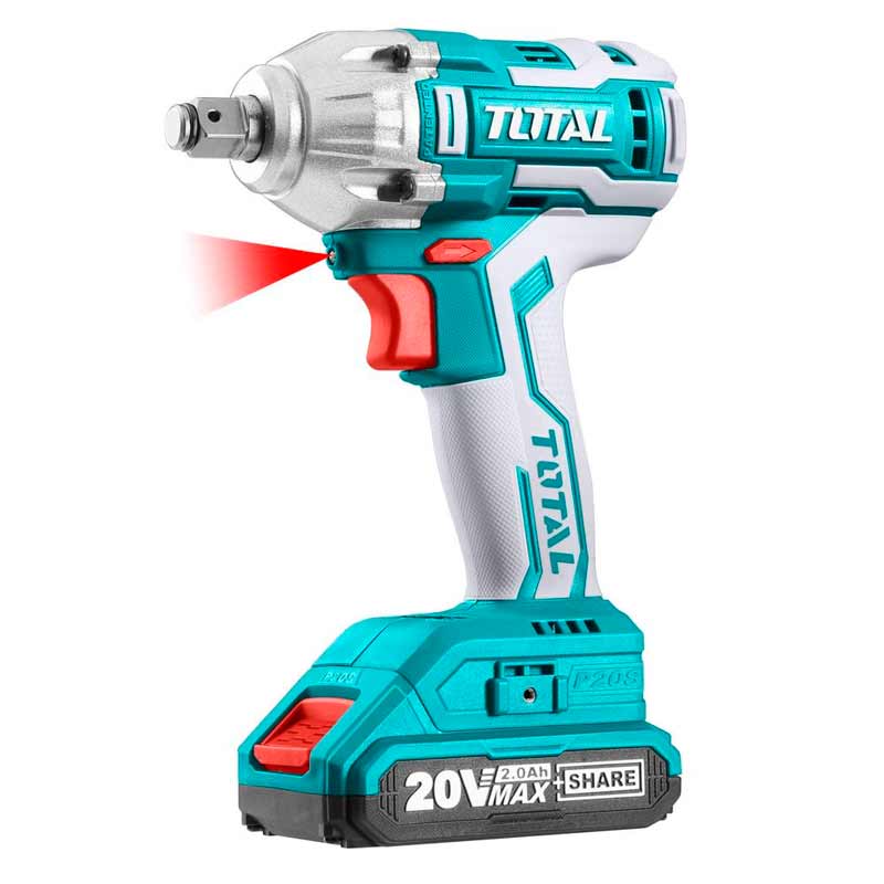 Avvitatore ad impulsi 1/2 20V Total (2x2.0Ah) TOTTIWLI2001