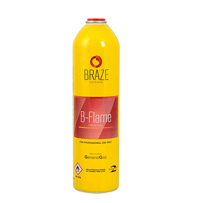 Bombola di gas per miniflame 385 gr 1100 gradi