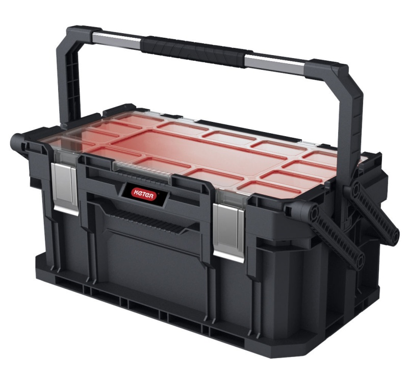 Cassetta porta attrezzi organizer Connect cantilever 22 Keter 238275