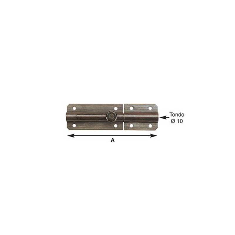 Catenacci Traverso Leggeri Asta Tonda 8,12 e 16 Cm Aldeghi