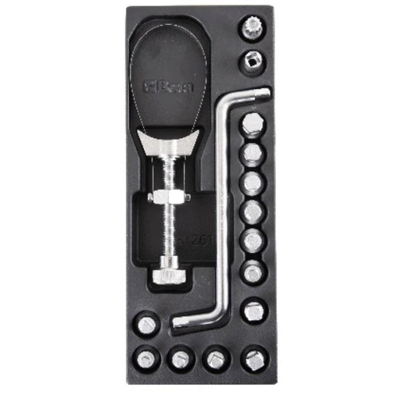 Chiave per filtri olio con bussole in termoformato Beta T264