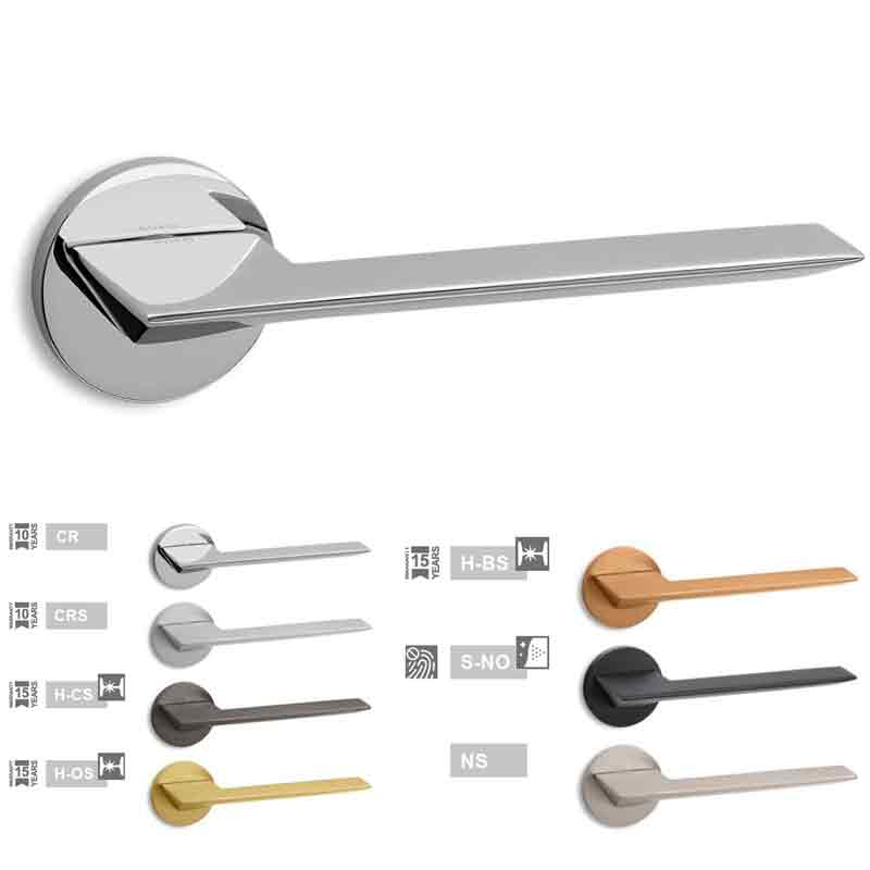 Maniglie per porte interne Cedro R6 Ento 