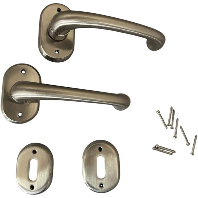 Maniglie per porte interne nichel Vinca Valli e Colombo