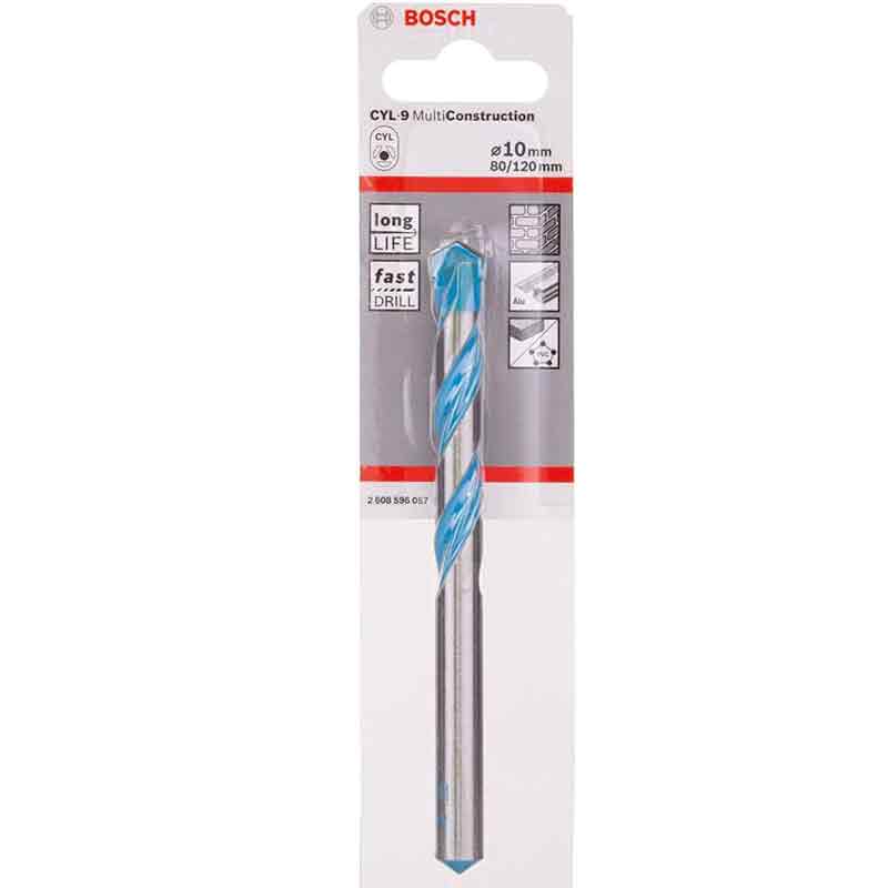 Punta multi materiale 10 mm CYL 9 10x80x120 mm Bosch 