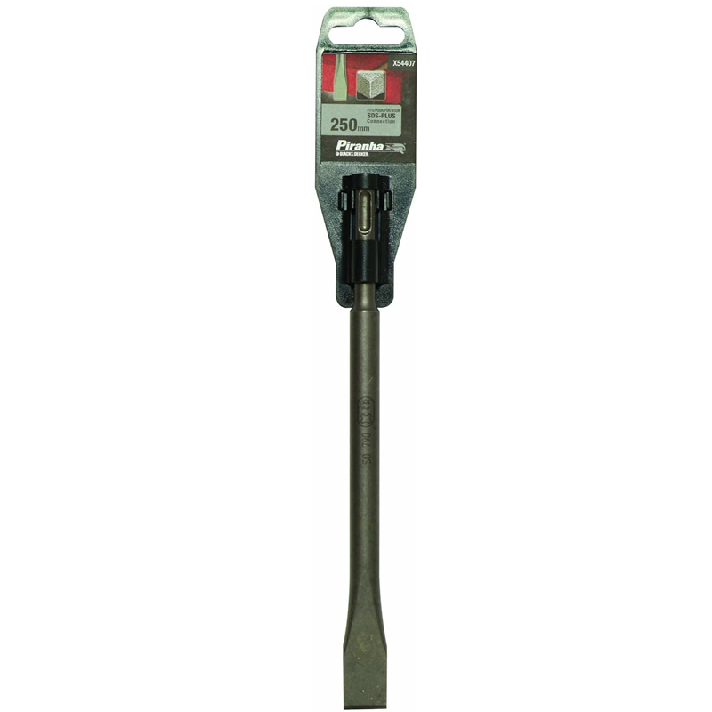 Scalpello piatto da 250 mm sds Plus Black and decker X54407-QZ