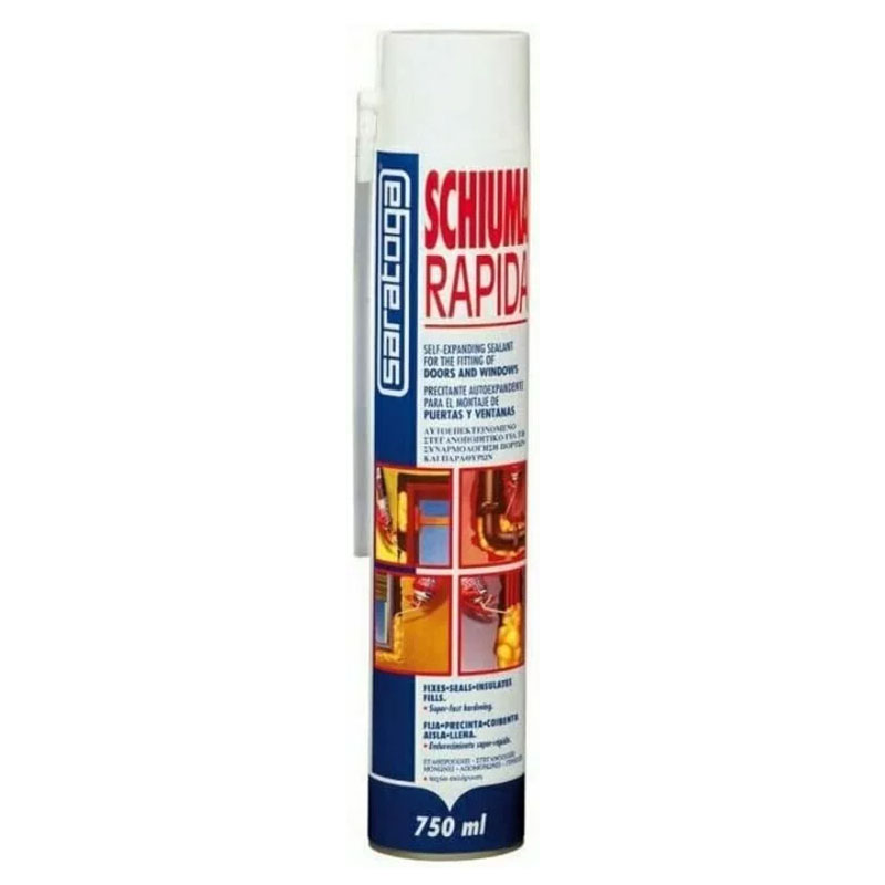 Schiuma poliuretanica rapida manuale 750 ml Saratoga 85208001