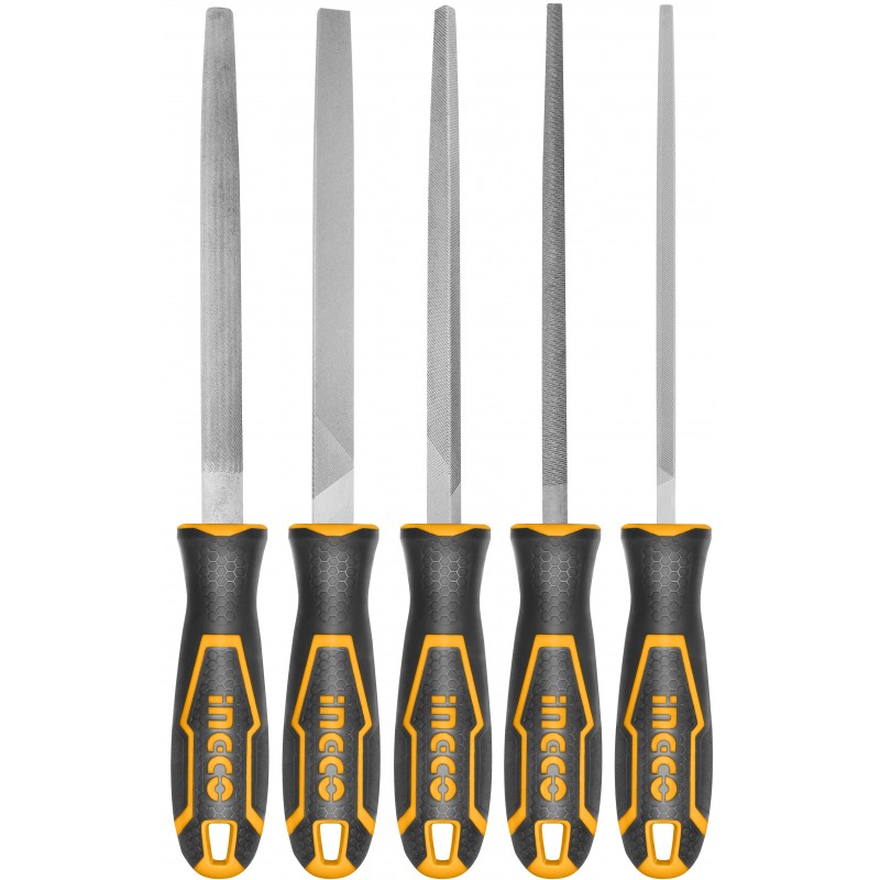Set di 5 lime per acciaio Ingco HKTFS0508