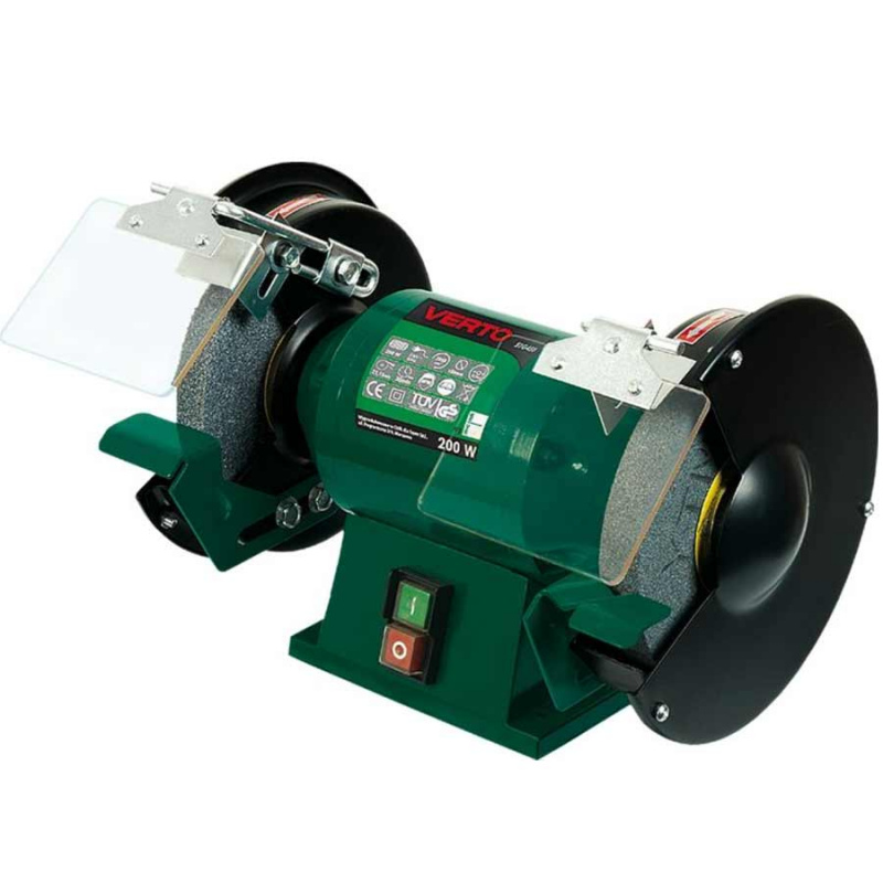 Smerigliatrice da banco 200 watt Verto 51G450