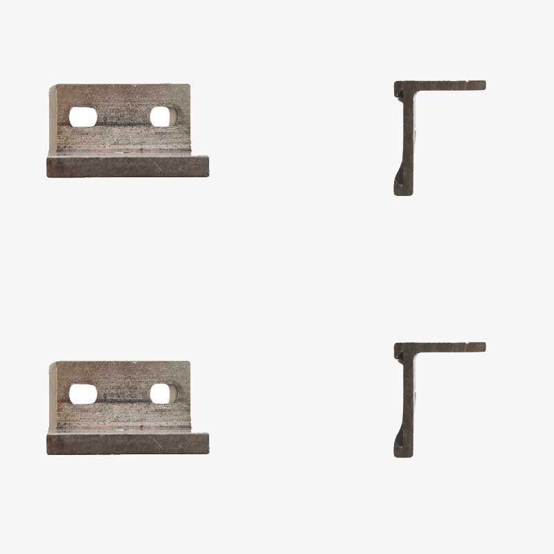 Supporti a parete Laterali per sistema Basic Koblenz 05004 Set 2 pz