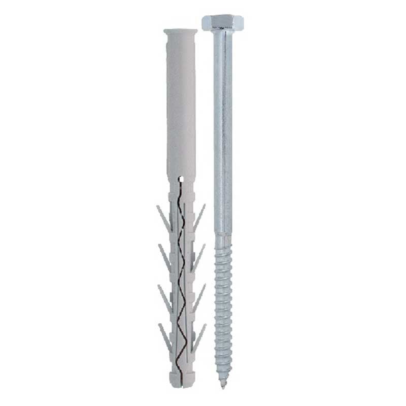 Tasselli In Nylon 12 x 160 mm Con Viti TUP4 Friulsider 25 Pz