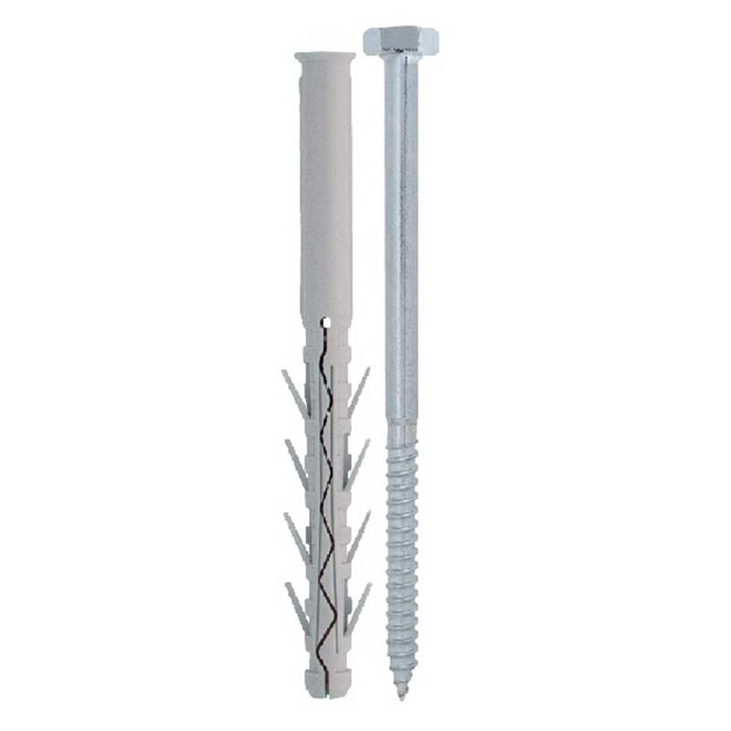 Tasselli In Nylon 12 x 135 mm Con Viti TUP4 Friulsider 25 Pz
