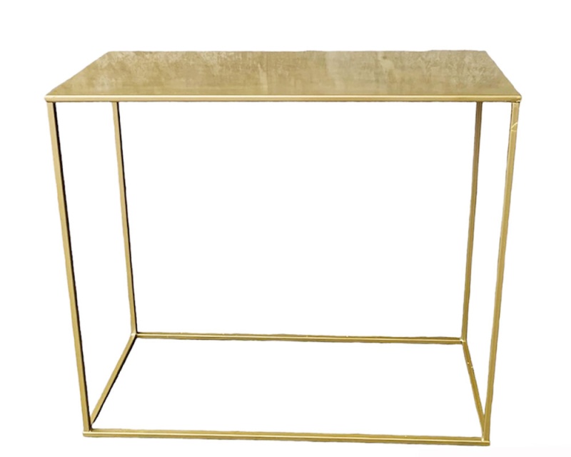 Tavolo a consolle in metallo Made in Italy Basic