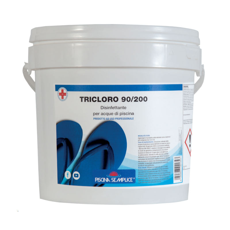 Tricloro per piscine in pastiglie 200 gr Lapi Chimici