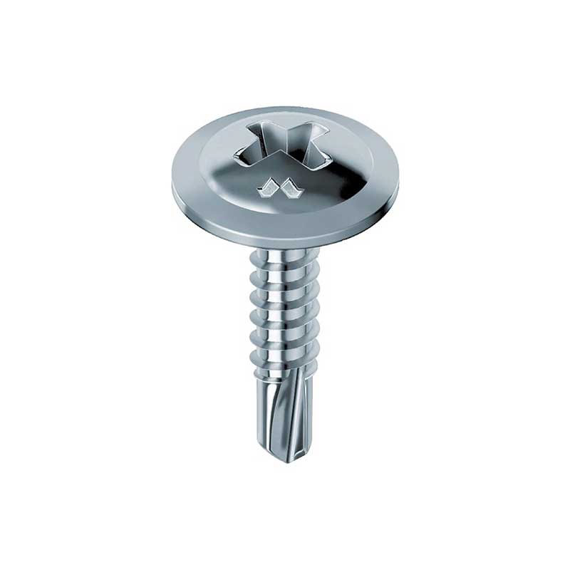 Viti Autoperforanti 4,2 x 22 mm Testa Piatta Tecfi 200 Pz