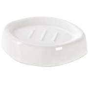 Portasapone in ceramica lucida bianco linea vienna Feridras 149017-b