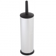 Portascopino in abs cromo alto 38 cm Feridras 151008-b
