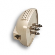 Spina tripolare con plug 6-4