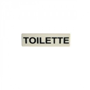 Targa adesiva toilette 193x58 mm Cilli 9981409