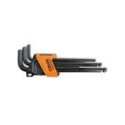 Chiavini esagonale piegati set 9 pz con Ball point Beta 96BPSP9