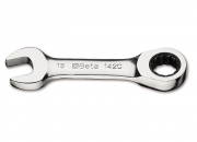 Beta 142C Chiavi a cricchetto combinate corte cromate