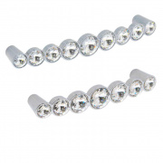Maniglia per mobili in stile moderno con Swarovski Linea Luxury Serie 33 Giusti