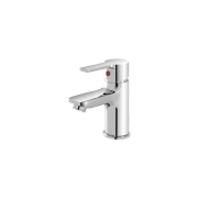 Miscelatore per lavabo in ottone cromato con piletta Prima Feridras