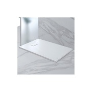 Piatto doccia 150x70cm bianco in resina e fibre di vetro Feridras