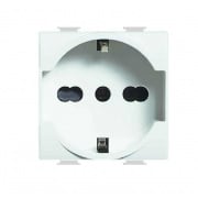 Presa schuko e bipasso Serie Matix Bticino SAM5440-16f