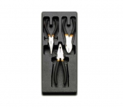 Set pinze e tronchesi da 3pz. in termoformato Beta