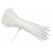 Fascette In Plastica Bianche 4,8 x 360 mm Per Cablaggio Cavi conf. 100 pz